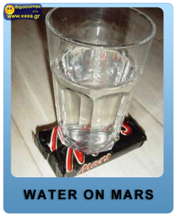 Ναι είναι γεγονός οι Αμερικάνοι βρήκα νερό στον Άρη